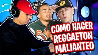 Como hacer una PISTA de REGGAETON MALIANTEO en FL STUDIO 20 Haciendo un BEAT Estilo Enemigos Ocultos [upl. by Vashti]