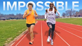 I Ran Eliud Kipchoges Hardest Workout [upl. by Acus138]