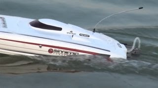 The ProBoat Mystic 29 Catamaran 1800kv brushless motor [upl. by Seale]