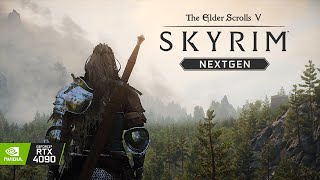 4K Skyrim NG 2024  Exploring amp Fighting in Remastered Skyrim  A NEXTGEN Modlist [upl. by Eillim]