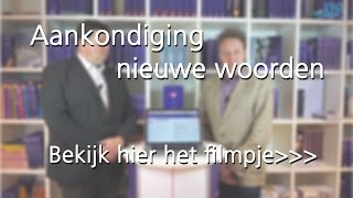 Nieuwe woorden in Van Dale [upl. by Ecurb638]