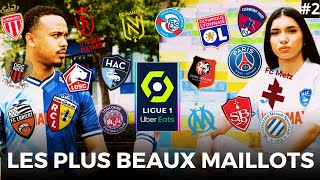 Les plus BEAUX Maillots de Ligue 1 20232024 Extérieur [upl. by Novyat]