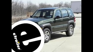 etrailer  Installation Curt Trailer Hitch Receiver on a 2007 Jeep Liberty [upl. by Ativel636]