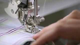 Tutorial on the BERNINA 790 Sewing with Dual Feed [upl. by Nrojb]