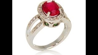 Colleen Lopez Ruby and Multigem Ravishing Ring [upl. by Jo]