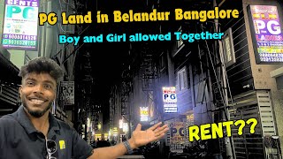 Full PG Tour in Belandur Bangalore PG in Bangalore How to Find a PG in Bangalore [upl. by Naivad]