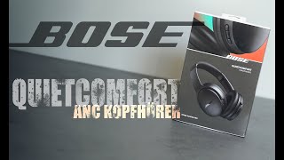 BOSE Quietcomfort Over Ear Kopfhörer  Die beste aktive Geräuschunterdrückung EVER [upl. by Wilscam]