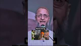 Asaduddin Owaisi Sahab amp Ramgiri Maharaj CM Eknath Shinde  Aurangabad  AIMIMshorts [upl. by Aiehtela457]