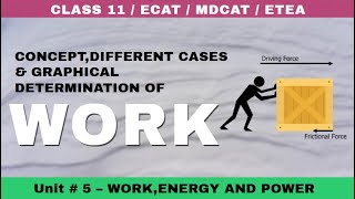 XI Physics  Work and Graphical determination  Chapter No5  Work Energy amp Power TP11 48 [upl. by Eneleoj]