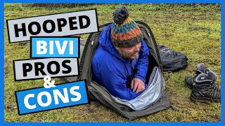 Hooped Bivi bag for camping  What is the point [upl. by Naamann]