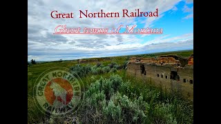 Ghosts of the Great Northern Railroad Abandoned train yard [upl. by Aerb]