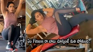 Eesha Rebba Outstanding H0T Workout Video  Eesharebba latest Video  Movie Blends [upl. by Garvy17]