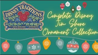 Every Disney Traditions By Jim Shore Ornament Complete Collection [upl. by Onifur409]