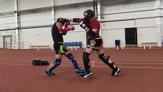 Training speed sparring in boxing [upl. by Zoltai]