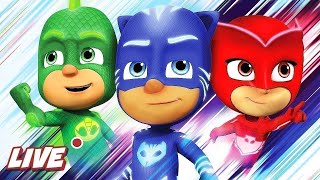 🔴 Watch Season 4 LIVE  PJ Masks Official  Kids Video For Kids [upl. by Kanal490]