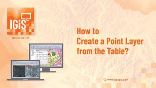 Create Point Layer from Table  Using IGiS [upl. by Caprice]