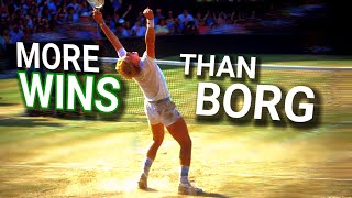 Most Grand Slam match wins at Wimbledon winning titles or not [upl. by Anilok395]