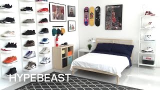 IKEA® and HYPEBEAST Design the Ideal Sneakerhead Bedroom [upl. by Nilre]