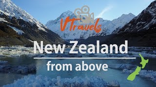 New Zealand from above  Nature relaxation video [upl. by Kayley]