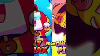 THE GREATEST COLLABS IN BRAWL STARS brawlstars brawlers gaming [upl. by Anelec]