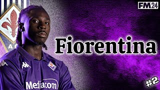 Fiorentina lets play episode 2  FM24  TOUGH start to the season [upl. by Lletnuahs]