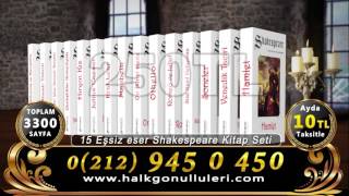 SHAKESPEARE SETİ 15 KİTAP 79TL [upl. by Elijah496]