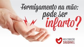 Formigamento na mão pode ser infarto [upl. by Htirehc]