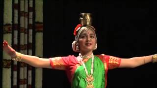 Kuchipudi Tarangam Plate and Pot dance by Anushka Roy NY [upl. by Ellennahs]