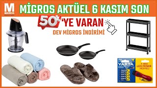 Migros Aktüel Ürünler Bu Hafta ✅ Yüzde 50ye Varan İndirimler I Migros Aktüel Katalog [upl. by Ahsitniuq]