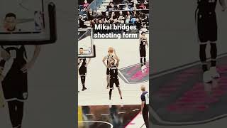 Mikal bridges shooting form [upl. by Goody]