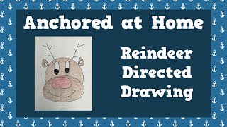 Reindeer Directed Drawing [upl. by Celina]