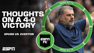 Tottenham vs Everton Reaction Totally dominant but asleep at the same time  ESPN FC [upl. by Samara594]