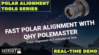 Polar Alignment with QHY PoleMaster [upl. by Llerehc804]