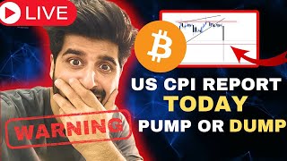 🚨Live US CPI Data Report Today Hindi  Bitcoin Pump Or Dump  12122023 [upl. by Nata]