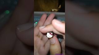 Hello kitty jewellery unboxing unboxing asmr earrings sanrio hellokitty jewllery shorts [upl. by Elton]