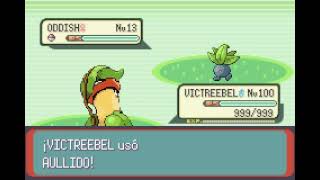 POKEMON EMERALD  VICTREEBEL  AULLIDO  HOWL [upl. by Inaj]