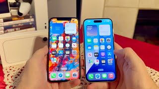 iPhone 12 Comparison With The Newest iPhone 16 [upl. by Kristy797]