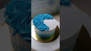 The Simple One 💙🥰Cake Design ❤️🔥 shortsfeed viral cake shorts shortvideo [upl. by Kannry]