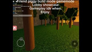 BlueHat’s Piggy build mode gamemode Lobby Preview [upl. by Nats]