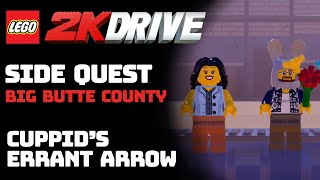 LEGO 2K Drive  Cuppids Errant Arrow  Quest Walkthrough Big Butte County [upl. by Ruddie]