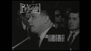 1957 John F Kennedy Questions Jimmy Hoffa [upl. by Ennalyrehc]