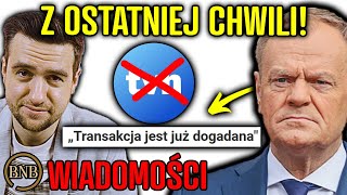 Z Ostatniej Chwili TVN SPRZEDANE Media Nagle UDERZAJĄ w Tuska [upl. by Zined798]