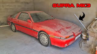 RESCATO un Toyota SUPRA mk3 TURBO abandonado y lo DEJO como NUEVO🚗 [upl. by Acirea]