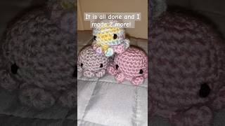 Making octopuses for Saturday 🦑 shortsvideo crochet [upl. by Greenstein]