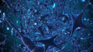 brain neural network and neurons synapse firing 3d render [upl. by Brause410]