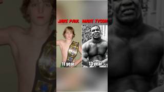 Jake Paul at 15 yers old and Make Tyson at 15 yers old boxing miketyson mma fighter [upl. by Allsopp]