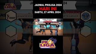 Jadwal Proliga 2024 Hari Ini  Sabtu 27 April 2024 proliga2024 proliga volleyball [upl. by Wiedmann150]