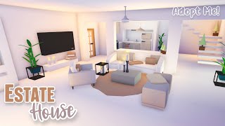 Estate House Speed Build 🌱  Roblox Adopt Me [upl. by Akerehs166]