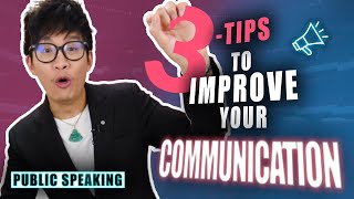 TOP 3 Tips To Improve Your Communication Skills [upl. by Raffaj902]