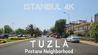 Istanbul 4K Drive in Tuzla Wealthy Postane Neighborhood – Turkey 4K Drive and Sightseeing Video [upl. by Cohette779]